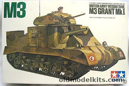 Tamiya 1/35 British M3 Grant, MM141  plastic model kit